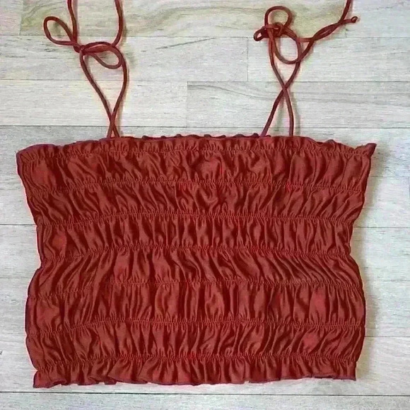 Urban Outfitters Tops - Urban Outfitters Red Crop Top